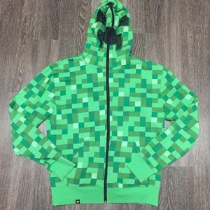 Adult Minecraft Hoodie w/ mask by Jinx